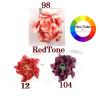 5 Large Gardenia (4"o 9.5cm) - One Your Color Choice - RED Shade 