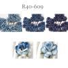 25 Large 2" or 5 cm - 5 BOY Blue Mixed Tea Roses (170/421/422/170V/170H)