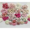 200 Pink Mixed Paper Flower Wedding Craft (8MixA-B2