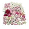 222 Pink Mixed Paper Flower Wedding Craft (IAR/18Mix222A)